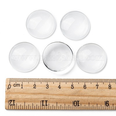 Wholesale Transparent Glass Cabochons 