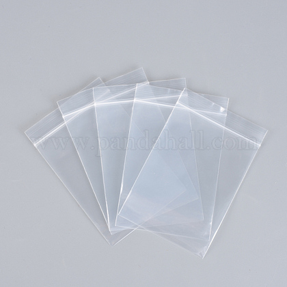 Reißverschlusstaschen aus Polyethylen OPP-R007-4x6-1