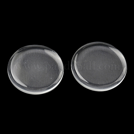 Transparente Glas Cabochons GGLA-ZX027-01A-1
