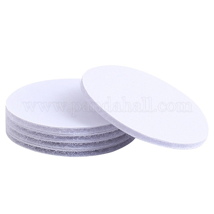 Flat Round Double Sided Self Adhesive Hook and Loop Tapes FAMI-PW0001-65A-02-1