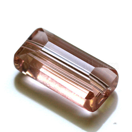 Abalorios de cristal austriaco de imitación SWAR-F081-10x16mm-30-1