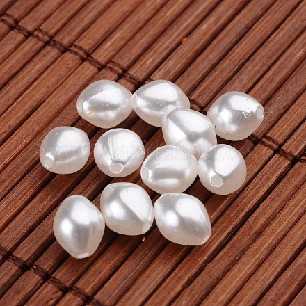 Imitation Pearl Acrylic Beads OACR-UK0001-03-1