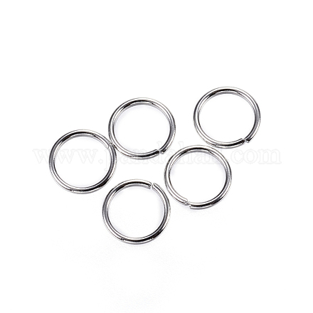 304 Stainless Steel Jump Rings A-STAS-D448-096P-6mm-1
