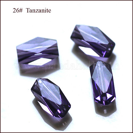 Abalorios de cristal austriaco de imitación SWAR-F055-12x6mm-26-1