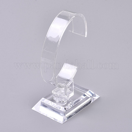 Прозрачный пластиковый держатель для наручных часов ODIS-WH0005-23A-1