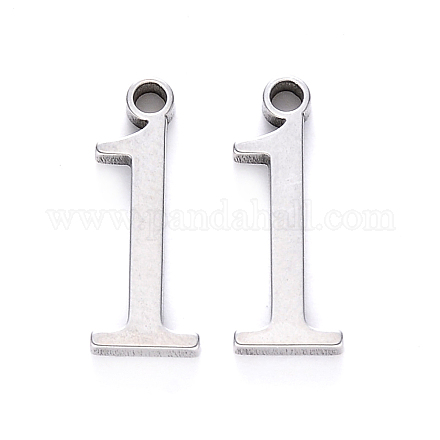 201 Stainless Steel Charms X-STAS-R108-01-1