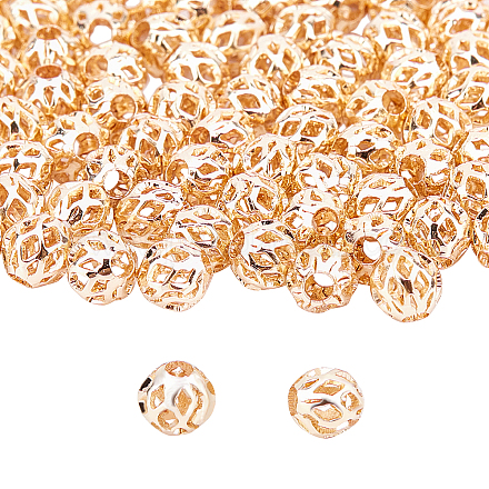 Brass Beads KK-PH0004-36G-1