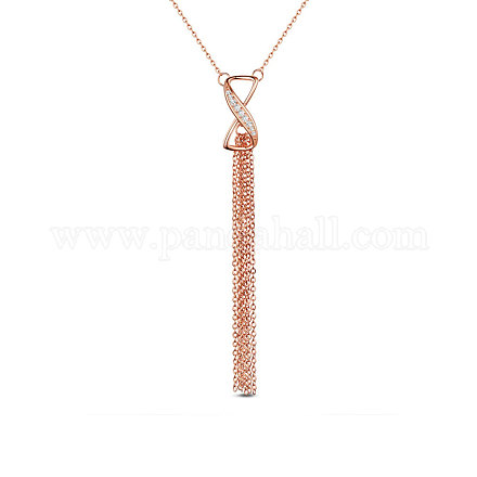Ожерелья с подвесками shegrace 925 из стерлингового серебра JN770C-1
