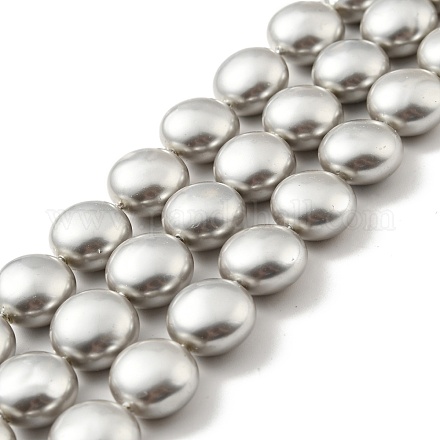 Perles de perles de coquille galvanoplastie BSHE-G027-03A-1