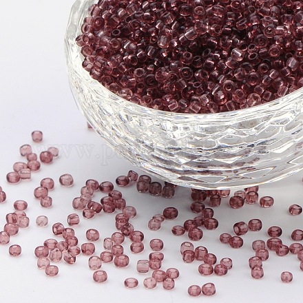 Ornaland 12/0 Transparent Round Glass Seed Beads SEED-OL0002-25-2mm-01-1