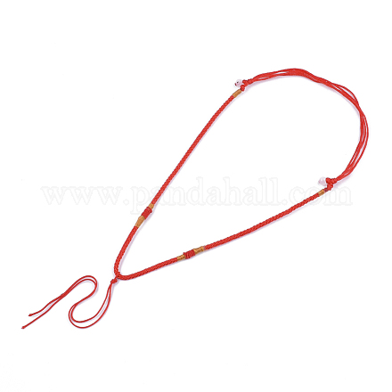 Nylonband Halskette Herstellung MAK-T005-16B-1