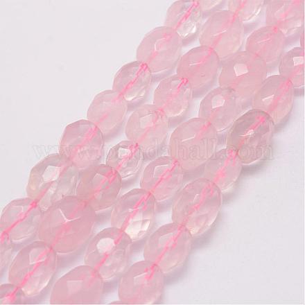 Natural Rose Quartz Beads Strands G-G970-19-1