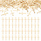 Pandahall 100Pcs Brass Pendants, Cadmium Free & Lead Free, Cross Charms, Real 24K Gold Plated, 12.5x7x0.5mm, Hole: 1.2mm
