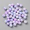 Opaque Acrylic Beads, Round, Medium Orchid, 8mm, Hole: 1.8mm, about 200pcs/bag