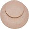 OLYCRAFT 2 Pcs 30cm 20cm Bat for Pottery Wheels Pottery Wheel Bats Round Clay Throwing Bats for Potters Clay Artists Spinning Clay Ceramics Making - Camel