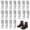 20Pcs Brass Tie Clips, Rectangle, Platinum, 31.5x7.5x5mm, Hole: 2mm