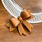 Bowknot Cellulose Acetate Alligator Hair Clips, Hair Accessories for Women & Girls, Chocolate, 54x44x23mm