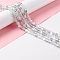 Synthetic Moonstone Beads Strands, Frosted, Round, WhiteSmoke, 6mm, Hole: 1mm, about 60~64pcs/strand, 14.76''~15.55''(37.5~39.5cm)
