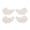 Natural White Jade Eye Patches, Eye Massager for Eye Relaxation & Meditation, 58x88x5mm