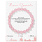 Synthetic Rose Quartz Beaded Stretch Bracelets, Round, 7-1/2x1/4 inch(19x0.8cm)