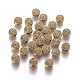 Tibétains antiques perles en métal doré X-GLF0729Y-2