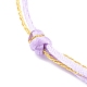 Adjustable Nylon Thread Multi-strand Bracelet Making AJEW-JB00916-05-2