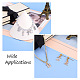 Fashewelry 2 set 2 ciondoli con strass in lega di colori ALRI-FW0001-01-10