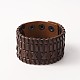 Leather Bracelets BJEW-J110-01-2