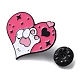 Kawaii Cute Pink Cat's Claw Pet Theme Enamel Pins JEWB-Q038-01D-3