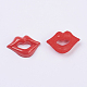Acrylic Lip Shaped Cabochons X-BUTT-E024-B-04-2