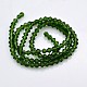 Chapelets de perles en verre à facettes bicone X-EGLA-P017-4mm-11-2
