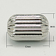304 Stainless Steel Corrugated Beads STAS-G010-8x12mm-1-1