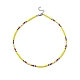4 Stück 4-farbiges Glas-Samenperlen-Halsketten-Set für Frauen NJEW-TA00053-4
