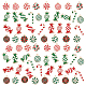 PandaHall Elite 68Pcs 17 Style Christmas Themed Alloy Enamel Pendants FIND-PH0010-59-1