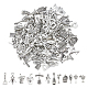 Dicosmétique 120 pièces 12 styles pendentifs en alliage de style tibétain FIND-DC0004-22-1