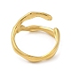 304 Stainless Steel Open Cuff Rings RJEW-Q780-01G-3