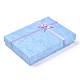 Jewelry Cardboard Boxes with Flower(Color Random Delivery) and Sponge Inside CBOX-R023-2-5