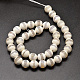 Brins de perles dzi motif rayé de style tibétain TDZI-O005-10D-10mm-2