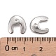 Alphabet Slide-On Charms für Armband Armband machen X-ALRI-O012-U-NR-3