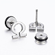 304 Stainless Steel Ear Fake Plugs EJEW-H351-07P-2