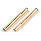 Electroplate Glass Bugle Beads SEED-S043-02B-01-4