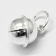 925 Sterling Silber Glocke Charme STER-G013-19S-2