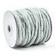 100％手作りウール糸  ライトシアン  3~6mm  約20m /ロール OCOR-S121-01A-05-2