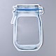 Reusable Mason Jar Shape Zipper Sealed Bags OPP-Z001-02-C-2