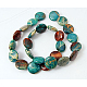 Synthetic Aqua Terra Jasper Beads Strands G-G058-16x5mmmm-2-2