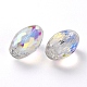 Glass Rhinestone Beads RGLA-H108-07A-001AB-2