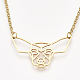 201 Stainless Steel Puppy Pendant Necklaces NJEW-T009-JN045-2-40-1