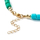 Argile polymère colliers de perles NJEW-JN03583-8