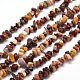 Natural Mookaite Chip Bead Strands X-G-M205-39-1