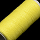 布地やDIYクラフト用品402ポリエステル縫糸コード  シャンパンイエロー  0.1mm  約120m /ロール  10のロール/袋 OCOR-R027-31-2